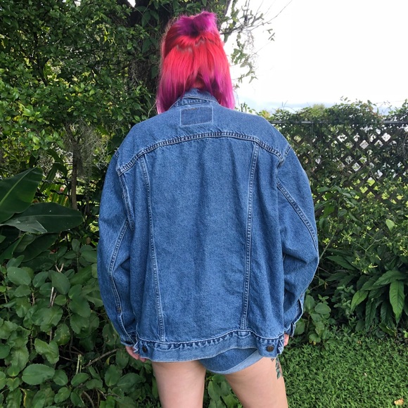 Levi’s Trucker Jacket M L XL jean blue oversized - Picture 3 of 7